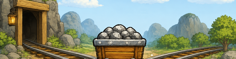 走るトロッコ